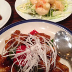 彩七 - 海老マヨと黒酢酢豚