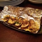 ボトムズ アップ - 米茄子のアンチョビ チーズホイル焼き