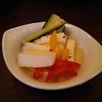 季節野菜のピクルス