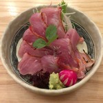 魚のおいしさを伝道する店 春代 - 房総金目鯛炙り刺身