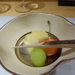 柳家錦 - 最後にフルーツです