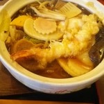 そば処 橋本 - 鍋焼うどん。