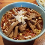 つけそば屋 麺楽 - 201607メンマ入り 特盛り\1000 つけ汁