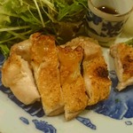 居酒屋おかん - 地鶏もも肉の炙り焼き