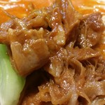 はなさき家 - 肉味噌＆チンゲン菜