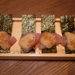 熊の焼鳥106 - 雲丹ムネ