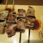 熊の焼鳥106 - 焼物　ももねぎ