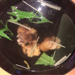 京寿司 大畠店 - ハモのお吸い物(7月のみ480円→240円)