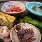 Honobono - 旬の食材たっぷりの大皿オードブル♪全てのコースにお付けします！