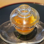 小春日和 - 28年7月　玉蜀黍冷製茶碗蒸し