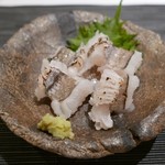 ぎをん 遠藤 - 16年6月　韓国産鱧の焼霜