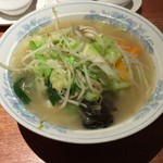 凰上海 - 野菜塩ラーメン(H28.7.3)