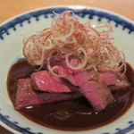 寛幸 - 28年7月　ハラミ肉・京茄子　八丁味噌