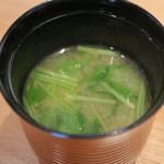 寛幸 - 28年7月　三つ葉味噌汁