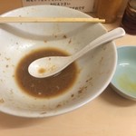 自家製ラーメン大者 - 汁なし完食（汚くてすいません）【その他】 