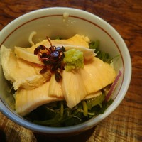 とり田 博多本店 - とりわさサラダ仕立て