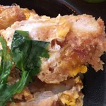 Wa kou - カツ丼の煮汁がご飯にしみて美味しい