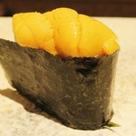 鮨 さいとう - 北海道羅臼産馬糞雲丹