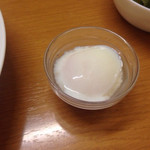 Foku Dansu - トッピングの半熟卵