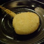 串カツ・もつ鍋・かすうどん しゃかりき432” - 山芋