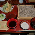 花扇 - 天ざるそば　１０００円