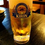 北新地 鳥屋 - 半額のビール！