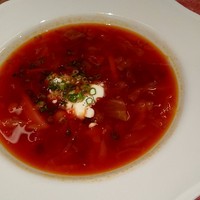 Russian Restaurant ROGOVSKI 銀座 - ウクライナボルシチ