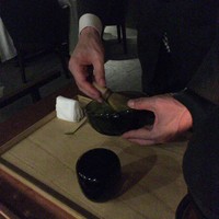 レフェルヴェソンス - お薄を作っていただいている様