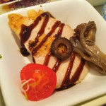 西洋懐石アンシャンテ - 鳥むね肉のバルサミコソース