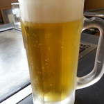 みさお好み焼店 - 生ビール