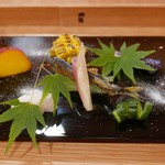 宮川町　水簾 - 16.7月　焼き八寸（稚鮎）