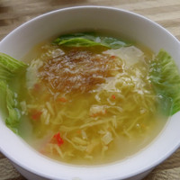 全聚徳 新宿店 - 蟹肉とフカヒレのあんかけ麺