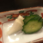 懐石料理 はし本 - 48年物のぬか漬け