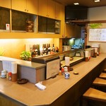 井津長 - カウンター席