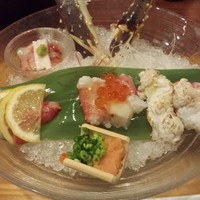 かに道楽 横浜店 - タラバかに彩り刺身