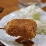 Matatabi Cho-Daina - 串揚げ鶏もも肉