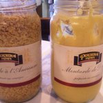 コム チュ ヴー - グリエにつけるマスタード2種