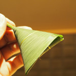 弧玖 - ちまき風鯛のお鮨
      「2016.07撮影」