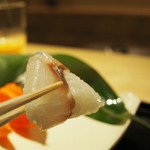 弧玖 - ちまき風鯛のお鮨
      「2016.07撮影」