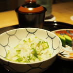 弧玖 - オクラの御飯
      「2016.07撮影」