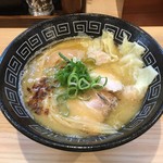 中村麺三郎商店 - 白湯海老ワンタン味玉子