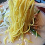 ra-membanri - 野菜豚骨ラーメン→麺リフト