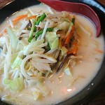 ra-membanri - 野菜豚骨ラーメン