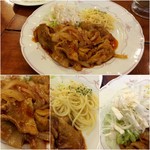 ヴァンカム - 平成28年7月 三丁目夕日の会｢豚肉しょうが焼き900円＋アイスコーヒー220円(セット価格)