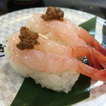 Sushi Choushimaru - 肝のせ甘海老