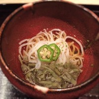 麻布 秀 - ジュンサイ入り鱧素麺