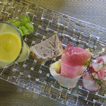 イタリアンレストラン Zucca - Bランチ：季節の前菜盛り合わせ