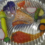 イタリアンレストラン Zucca - 甘鯛のウロコ焼き