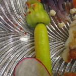 イタリアンレストラン Zucca - ズッキーニのモッツアレラチーズ詰め