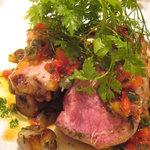 ラ・マティエール - 骨付き子羊のポワレ